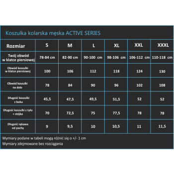Koszulka kolarska Jest Lepiej